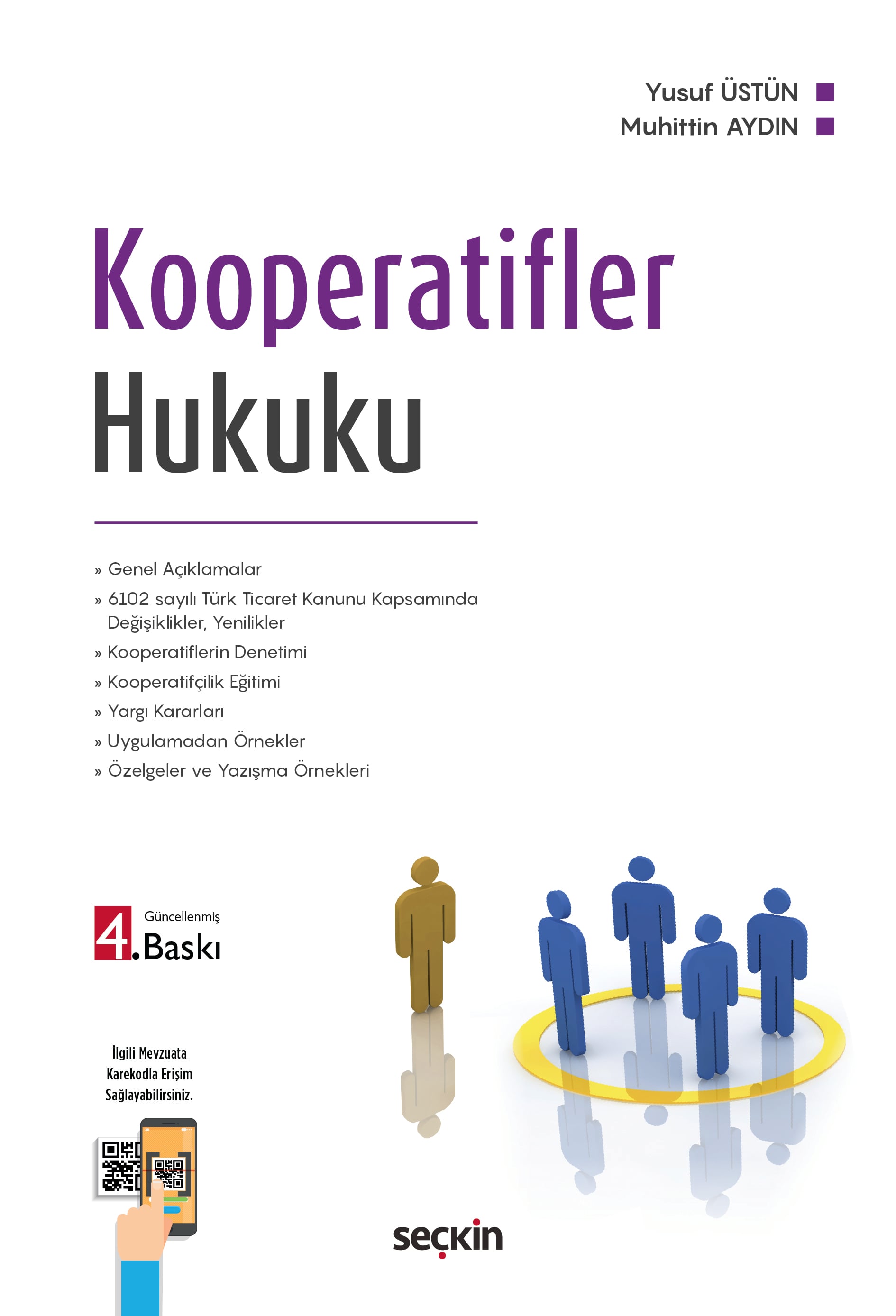 Kooperatifler Hukuku, 4. baskı kitap kapağı