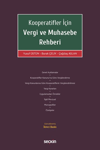 Kooperatifler İçin Vergi ve Muhasebe Rehberi kitap kapağı